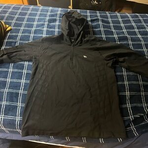 Youngla compression quarter zip hoodie in black great condition only worn once